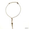 N6150k Bracelet bague femme plaqué or et pierre de lune - Bijoux Bracelets en ligne Ninanina