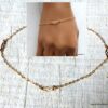 N6249a Bracelet chaine fin minimaliste Plaqué Or - Bijoux Bracelets en ligne Ninanina