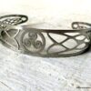 N6311c Bracelet acier homme et femme Triskel inoxydable argenté - Bijoux Bracelets en ligne Ninanina