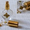 N6384p Vaporisateur de parfum de sac - atomiseur parfum verre et métal doré - Accessoires Atomiseurs en ligne Ninanina