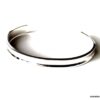 N6448d Bracelet cheville argent femme plaqué large et rigide - Bijoux Bracelets femmes en ligne Ninanina