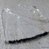 N6469e - Collier diamant noir femme chaine argent 925 - Bijoux Colliers en ligne Ninanina