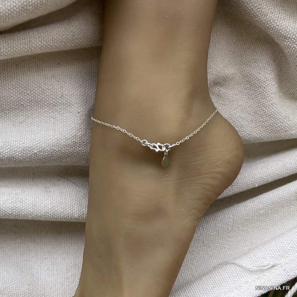 Bracelet mère fille anneaux entrelacés Argent 925 massif - Ninanina