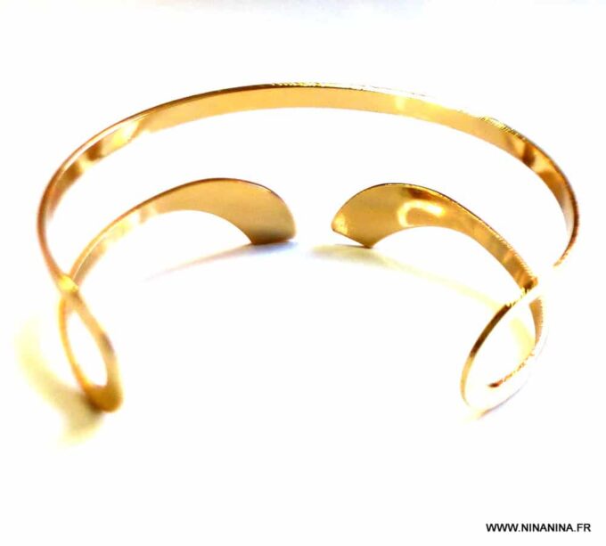 N6614d Bracelet bras doré - bracelet de bras égyptien - Bijoux Bracelets en ligne Ninanina