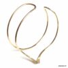 N6614i Bracelet de bras doré – Bijou égyptien artisanal au style antique et féminin - Bijoux de biceps en ligne ethniques Ninanina
