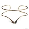 N6614j Bracelet de bras doré – Bijou égyptien artisanal au style antique et féminin - Bijoux de biceps en ligne ethniques Ninanina