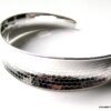 N805bis bracelet jonc argent