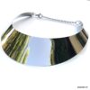 N6450c Collier ras de cou argenté et large pour femme - Bijoux Colliers en ligne Ninanina