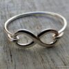 N6584d Bague infinity argent 925 massif pour femme - Bijoux Bagues en ligne Ninanina