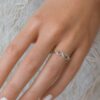 N6584a Bague infinity argent 925 massif avec signe infini pour femme - Bijoux Bagues femmes en ligne Ninanina