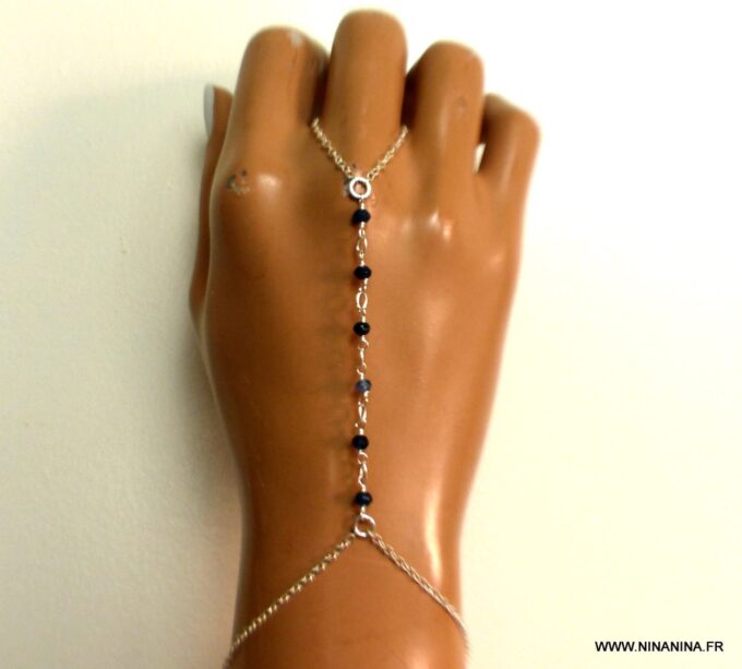 Bracelet Bébé En Argent 925 Massif Ciselé - 3 Grammes, Avec Chaîne De Sécurité
