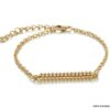 N6699d Ensemble de bracelets femme dorés style boheme chic - Bijoux Bracelets en ligne Ninanina