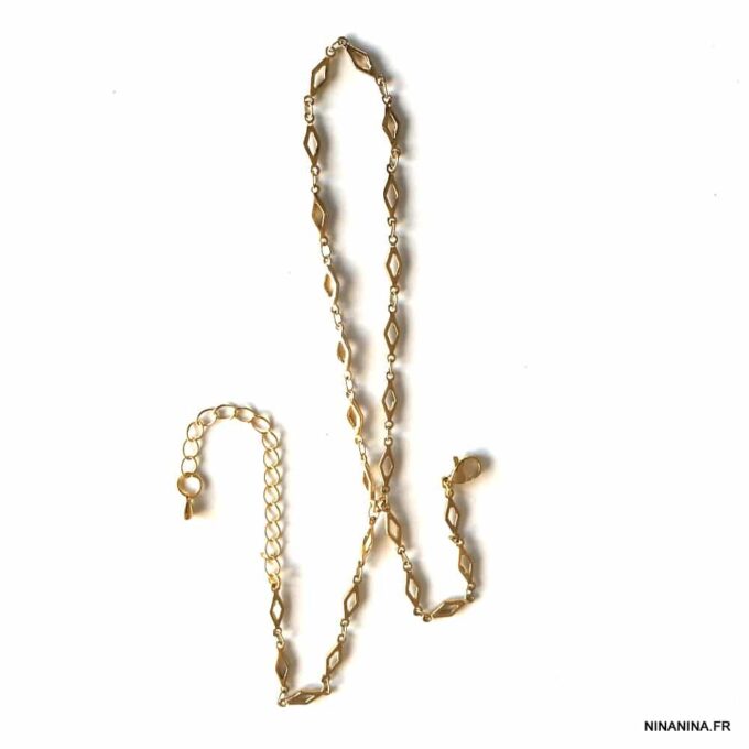 N6739a Parure main doré - bracelet bague acier inoxydable or - Bijoux Bracelets femmes en ligne Ninanina