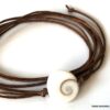 N6742c Bracelet cordon œil de sainte lucie porte bonheur - Bijoux Bracelets en ligne Ninanina