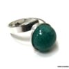 N6827c Bague turquoise femme argent 925 massif réglable - Bijoux Bagues en ligne Ninanina