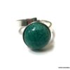 N6827f Bague turquoise femme argent 925 massif réglable - Bijoux Bagues en ligne Ninanina