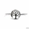 N6832 Bague pied ou phalange arbre de vie Acier inoxydable argent - Bijoux Bagues de pieds en ligne Ninanina