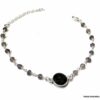 N6856b Bracelet labradorite argent 925 femme - Bijoux Bracelets en ligne Ninanina