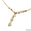 N6915d Bijou tour de taille chaine plaqué or et pierre de lune - Bijoux Chaines en ligne Ninanina