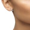 N6932b Boucle d'oreille puce zirconium blanc argent lot de 3 - Bijoux Boucles d'oreilles en ligne Ninanina