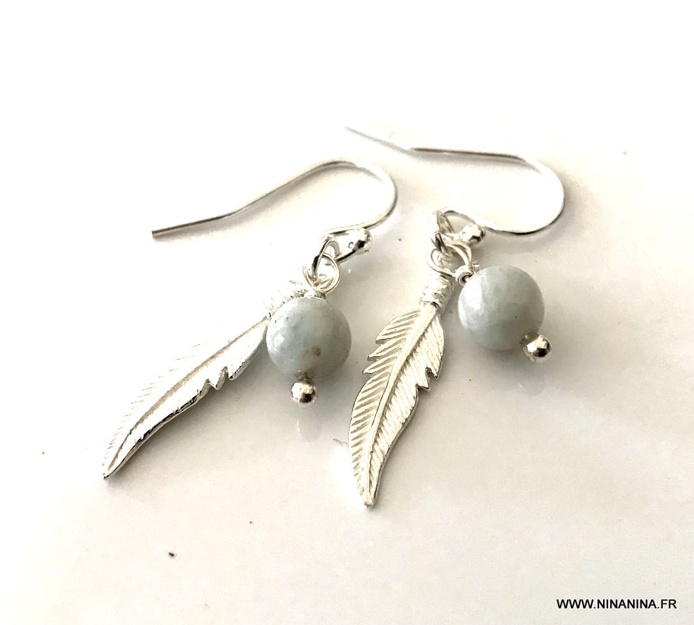 YAXUN Boucles d'oreilles Femme en Argent Sterling 925 - Boucles d