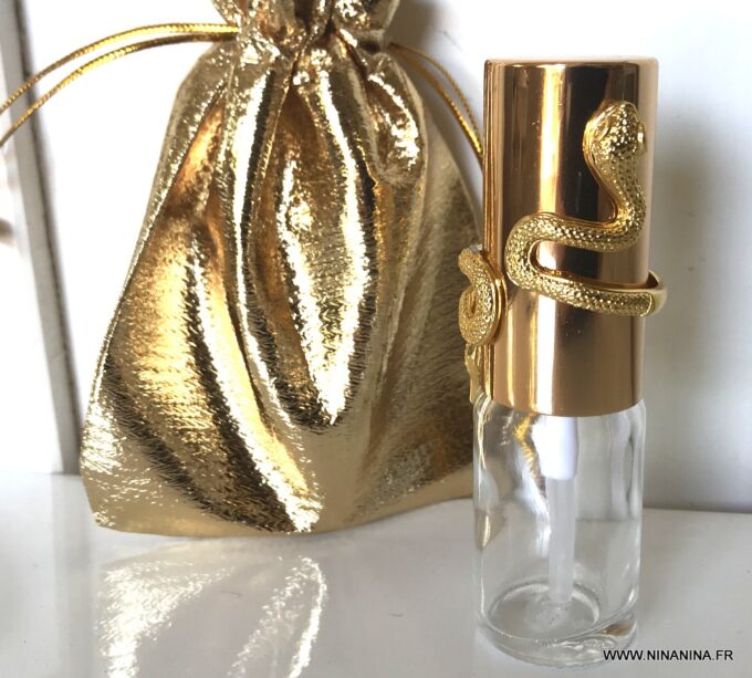 N7190b Flacon avec pompe doseuse vide rechargeable en verre - Accessoires de mode en ligne Ninanina