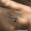 N7137d Chaine cheville plume et infini argent 925 - Bijoux de pied en ligne Ninanina
