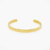 N7204b Manchette or homme Acier inoxydable - Bracelet doré - Bijoux Bracelets manchettes en ligne Ninanina