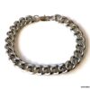 N7207c Chaine de cheville acier chirurgical argent maille gourmette - Bijoux Bracelets en ligne Ninanina