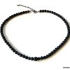 N7212c Collier pierre de lave volcanique homme ou femme - Bijoux Colliers en ligne Ninanina