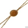 N7235f Chaine taille cou - Bijou de corps acier inoxydable doré - Bijoux Chaines en ligne Ninanina