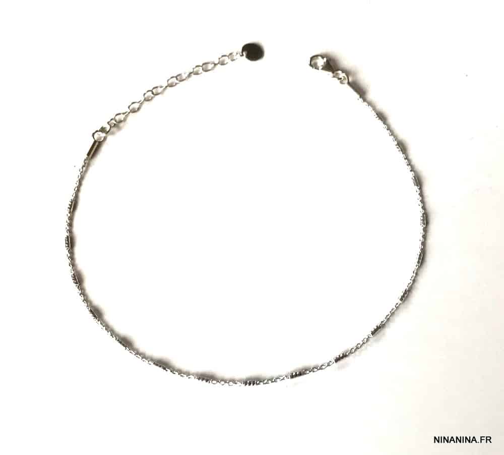 Chaine de Cheville Argent Femme Laurine - Simple Comme Bijou