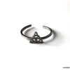 N7312g Bague de pied acier argent inoxydable style ethnique - Bijoux Bagues de pieds en ligen Ninanina