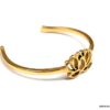 N7319b Bague de pied plaqué or fleur lotus acier inoxydable doré - Bijoux Bagues en ligne Ninanina