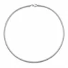 N7343 Chaine serpent homme maille Acier inoxydable argenté - Bijoux colliers hommes en ligne Ninanina