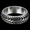 N7379 Bague Biker Pneu de Moto Anneau Acier inoxydable - Bijoux Bagues Hommes en ligne Ninanina