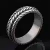 N7379c Bague Biker Pneu de Moto Anneau Acier inoxydable - Bijoux Bagues Hommes en ligne Ninanina