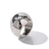 N7633L Bague dome or femme Acier inoxydable doré - Bijoux Bagues en ligne Ninanina