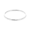 N7073 Bague fine pouce femme Argent massif 925 martelé - Bijoux Bagues en ligne Ninanina