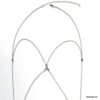 N7558a Chaine de corps soutien gorge losange acier inoxydable - Bijoux de corps en ligne Ninanina