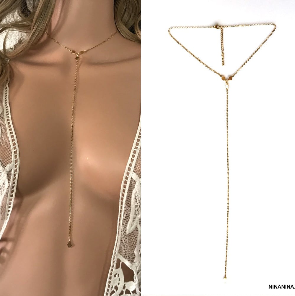 Decolleté gold hotsell