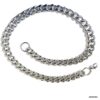 N7774 Collier Chaine Femme Grosse Maille Gourmette Acier Inoxydable - Bijoux Colliers femmes en ligne Ninanina