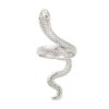 N7887g Bague serpent Acier inoxydable doré reglable femmes - Bijoux Bagues Femme en ligne Ninanina