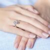 N7890c Bague Grelots En Argent 925 Massif Reglable Femme - Bijoux Bagues en ligne Ninanina