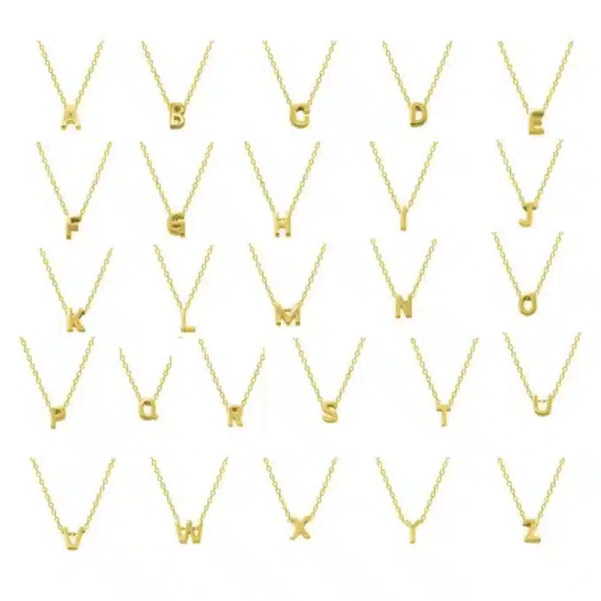 N7913k Bracelet Initiale Femme Argent Plaqué Or Double Tour - Bijoux Bracelets en ligne Ninanina