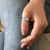 N7990j Bague pour pouce femme argent 925 plaqué - Bijoux Bagues en ligne Ninanina