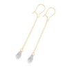 N8007b Boucles d'oreilles gouttes swarovski Pendantes plaqué or Gold filled - Bijoux Boucle d'oreille en cristal en ligne Ninanina
