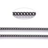 N8056b Chaine homme pas cher maille gourmette Acier inoxydable - Bijoux Colliers en ligne Ninanina