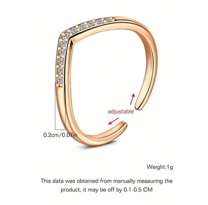 N8097 Duo Bagues D'Orteils réglables Acier Inoxydable Rosé - Bijoux Bagues en ligne Ninanina