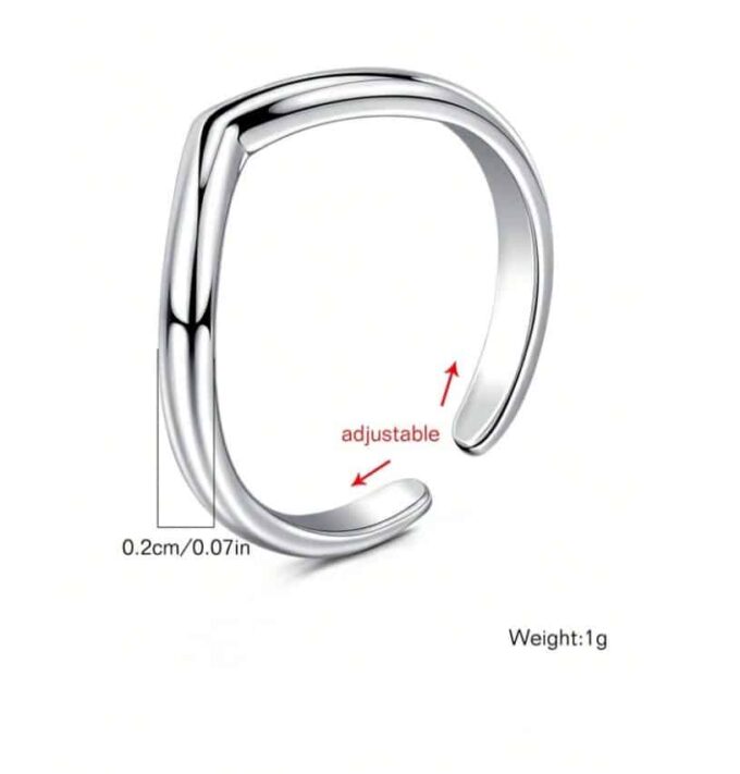 N8099a Lot de Bagues Acier Inoxydable pour Orteil ou Phalange- Bijoux Bagues en ligne Ninanina